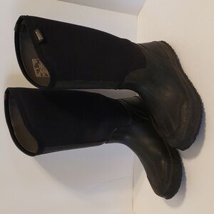 Bogs Lite Classic Tall Waterproof Boots Women's 10 Black